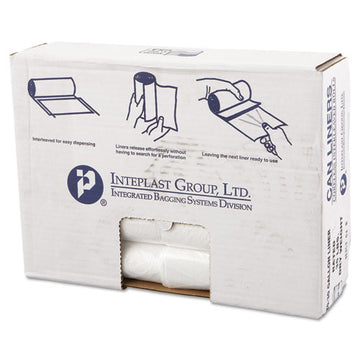 Inteplast Group High-density Commercial Can Liners Value Pack, 30 Gal, 11 Microns, 30" X 36", Clear, 500-carton freeshipping - TVN Wholesale